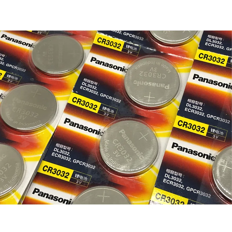 2 шт./лот Panasonic CR3032 CR 3032 DL3032 ECR3032 3 в литиевый Автомобильный ключ с дистанционным управлением, электрическая сигнализация, кнопка для монет