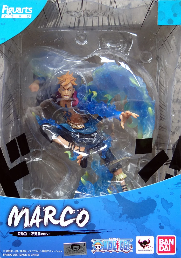 PrettyAngel-Подлинная Bandai Tamashii нация Figuarts ZERO ONE PIECE Марко Феникс вер Коллекционная фигурка