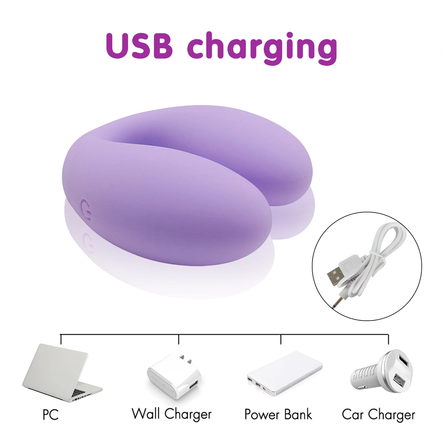 Беспроводной U образный силиконовый вибратор взрослые игрушки для пар