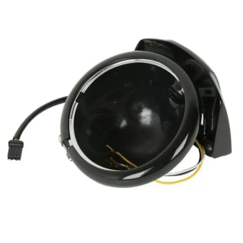 Черная хромированная крышка для фар 5 75 дюйма с кронштейном крепления моделей Harley