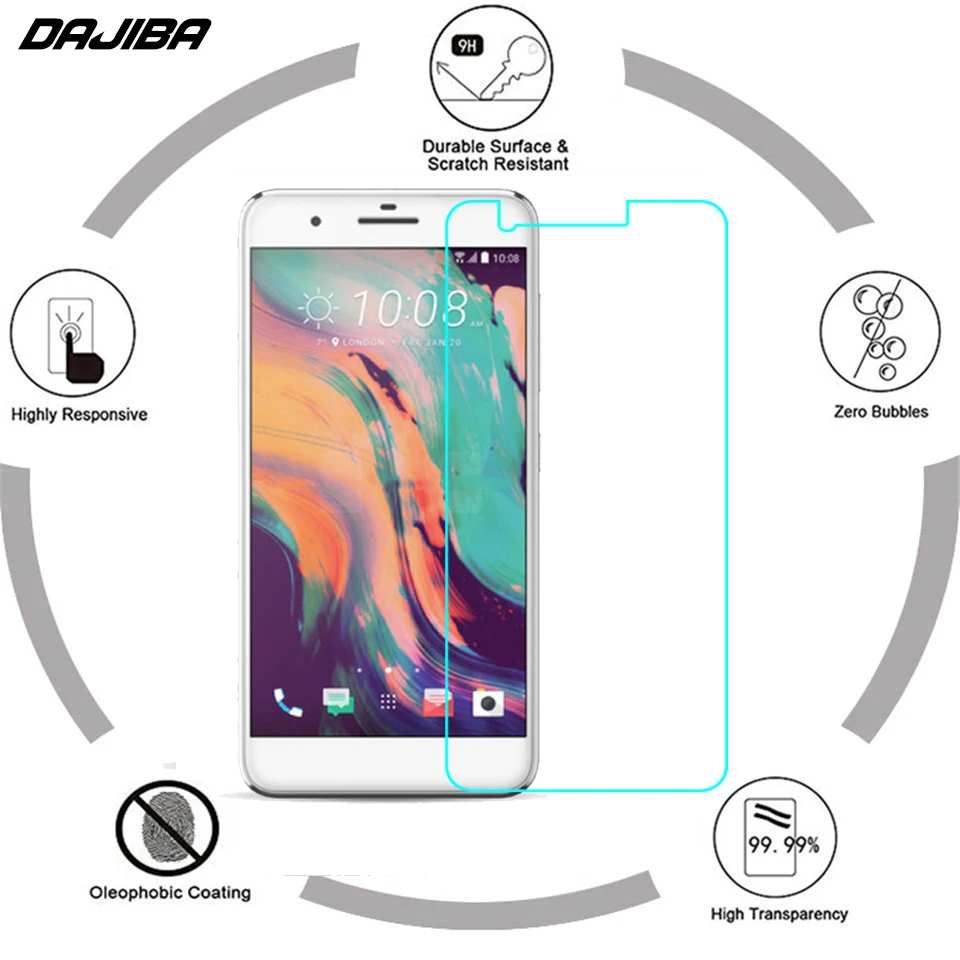 2.5D 9H Премиум Закаленное стекло пленка для HTC One X10 ультра тонкий экран протектор X 10