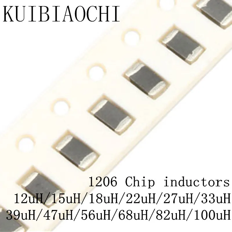 50 шт./лот 1206 SMD чиповый индуктор 3216 12uH 15uH 18uH 22uH 27uH 33uH 39uH 47uH 56uH 68uH 82uH 100uH|Индукторы| |