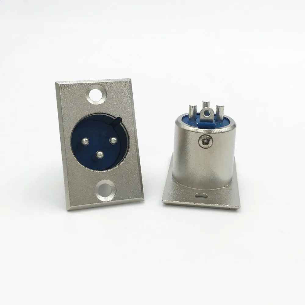 8 шт. металлические коннекторы XLR 3 4 5 Pin папа|Соединители| |
