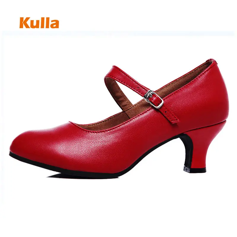 Обувь из натуральной кожи для латинских танцев женщин Женские Сальса Джаз