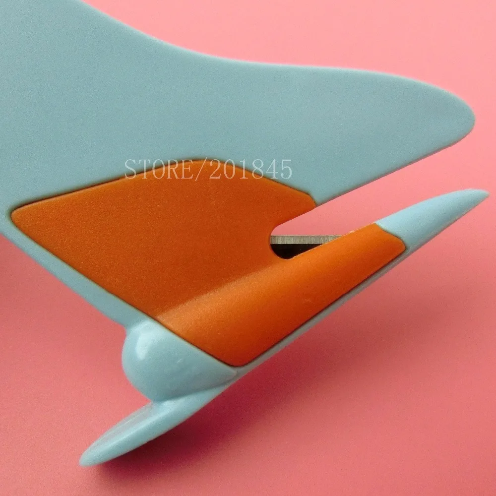 1 шт. пластиковый мини нож с буквенным принтом открывалка для конвертов защитная