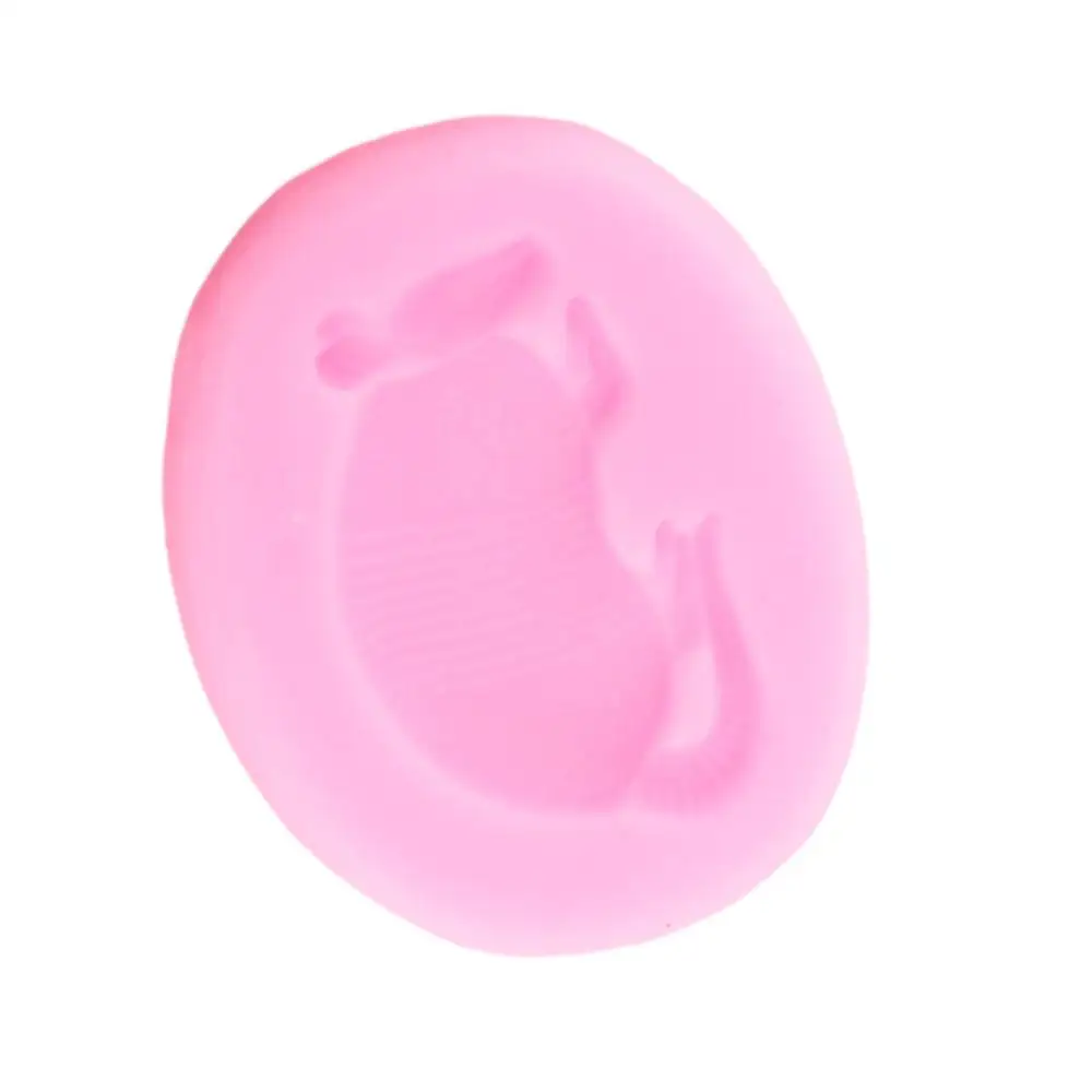 3D Armadillo силиконовая мышь Торт помадка форма животные DIY украшения торта инструменты Полимерная глина мыло формы конфеты шоколадные формы