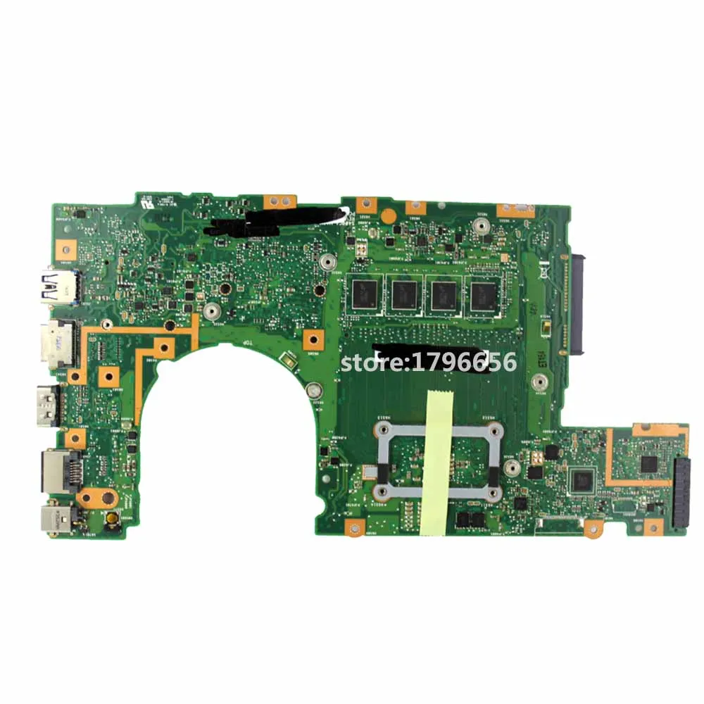 Отправка платы+ S400CA материнская плата для ноутбука ASUS S400CA S500CA S400C S500C S400 S500 тест оригинальной материнской платы 4G ram I5 cpu