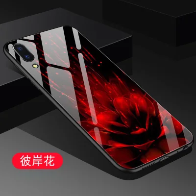 Роскошный чехол из закаленного стекла, задняя крышка для Vivo X21, экран, отпечаток пальца, TPC, мягкий чехол, закаленное стекло для Vivo X21 UD, чехол s, оболочка