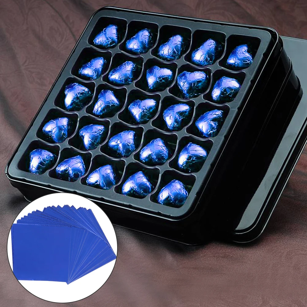 100 шт. посылка Фольга для конфет бумага шоколада|paper chocolate|paper aluminiumpaper baking |