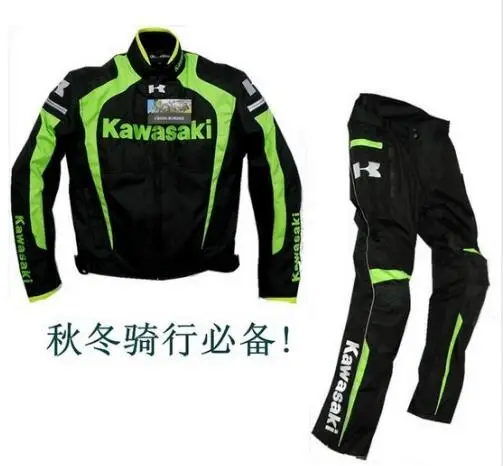 Kawasaki heavy industries для поддержки платья/куртки/пальто/Оксфордские мотоциклетные куртки и брюки/Ветрозащитная теплая одежда