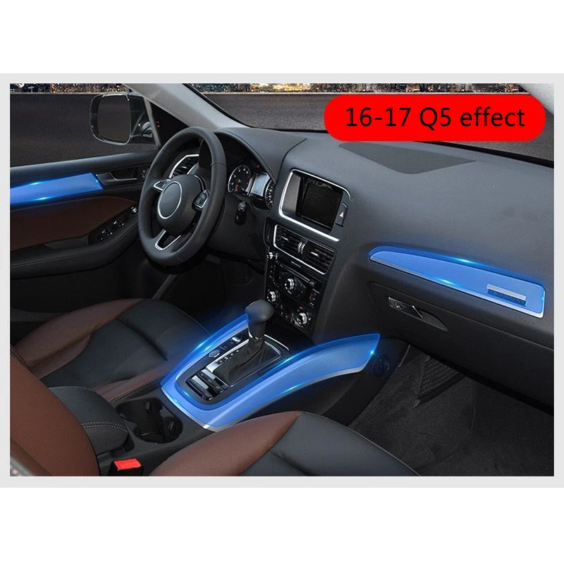 Для Audi Q3/Q5/Q7 дверные панели управление передачей ТПУ устойчивый к царапинам
