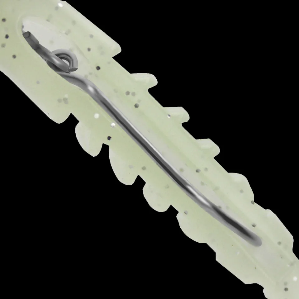 Ходить рыбы 8 см 5 г Jig Head мягкие приманки T хвост искусственные крючок под червя