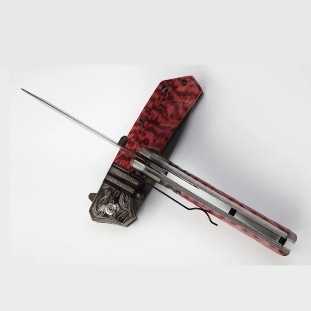 Складной карманный нож для кемпинга охоты тактический EDC AD135 складной G10