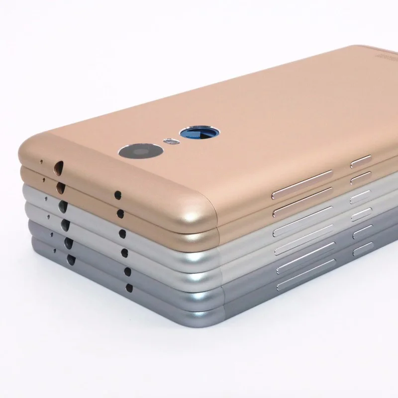Корпус для xiaomi Redmi Note 3 Note3 Pro 150 мм/152 мм Pecial Edition SE задняя крышка батарейного отсека+ крышка объектива камеры