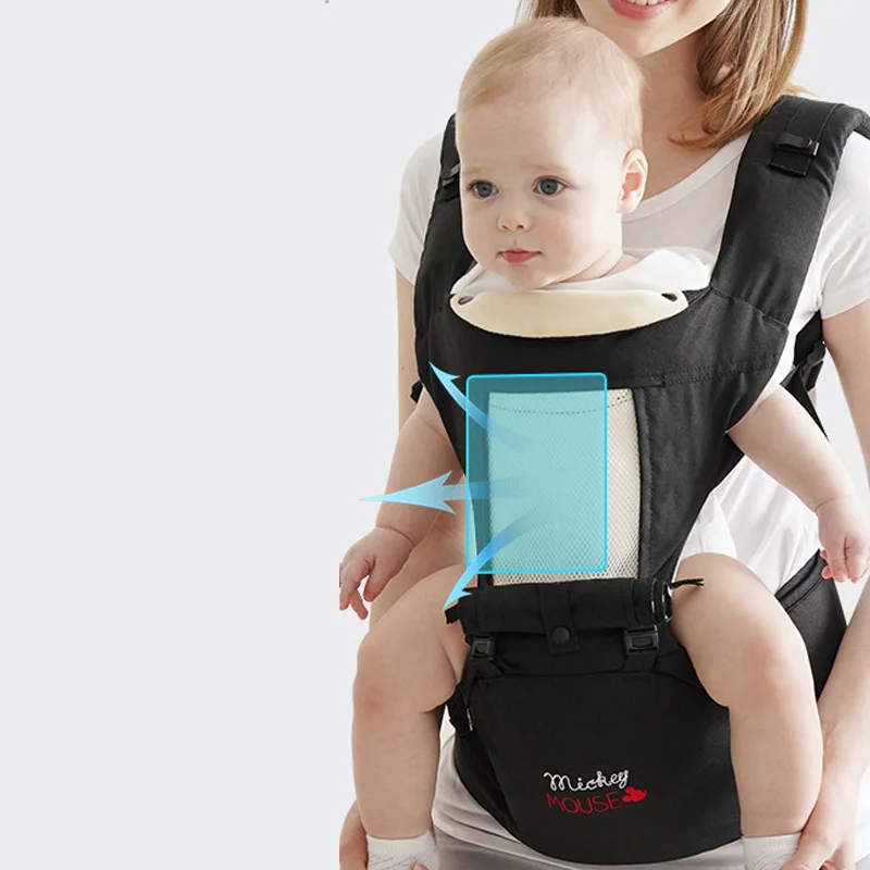 Дышащий эргономичный рюкзак переноска портативный младенческий Хипсит для