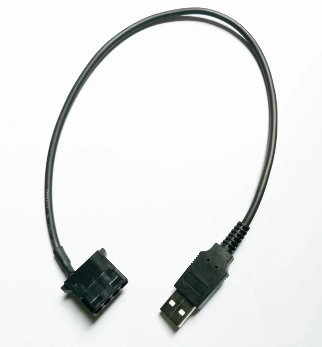 Кабель питания Molex с USB на 4 Pin 2 шт./лот адаптер для корпуса компьютера 4-контактный