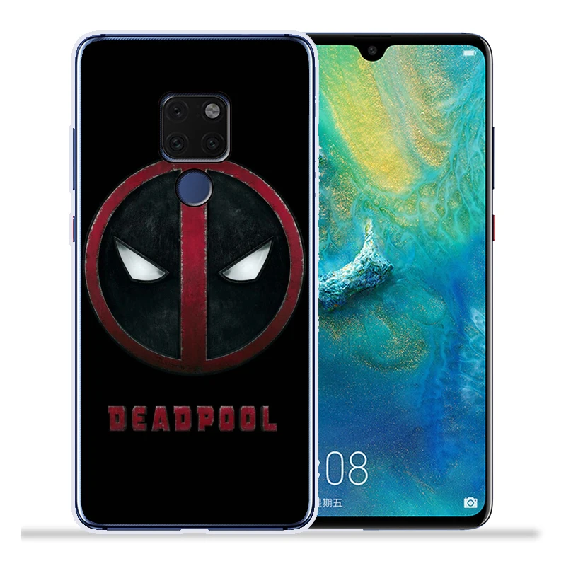 Чехол Marvel с изображением Железного человека яда Дэдпула Человека-паука для huawei mate 20 Pro Lite mate 9 10 Lite Pro Nova 2 Plus Nova3 Nova3i - Цвет: 10