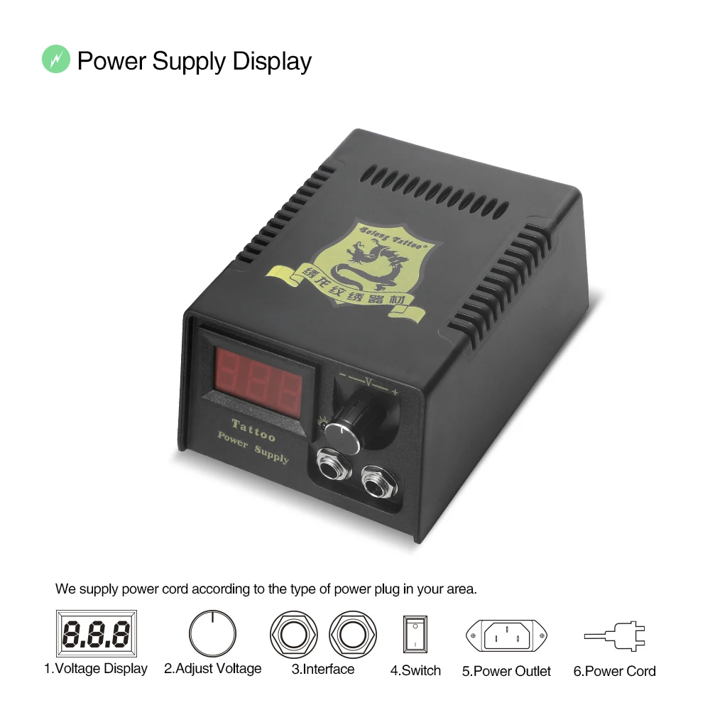 Полный набор для татуировок с клеймом 2 Pro тату машинка 28 чернилами блок питания