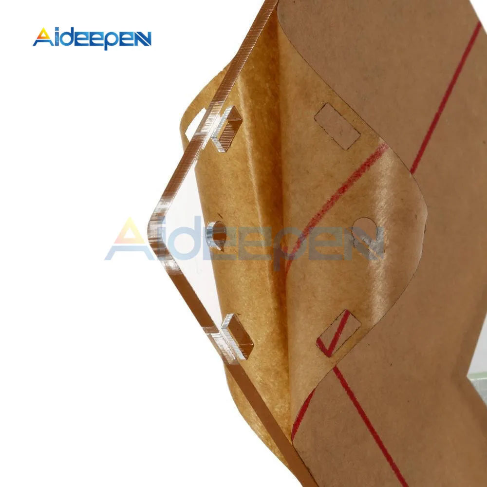 Защитный чехол для Arduino DSO138 акриловый осциллографа DIY Kit прозрачная акриловая