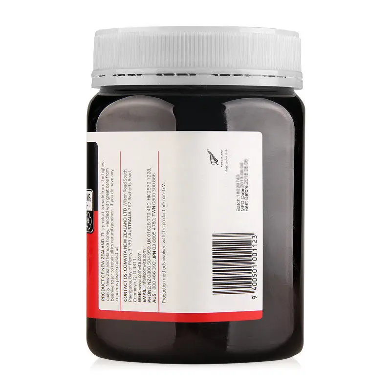 Новая Зеландия comvita мед manuka UMF5+ 1000g для желудочно-кишечного иммунной здоровья дыхательных путей Системы кашля успокоить кашля в горле