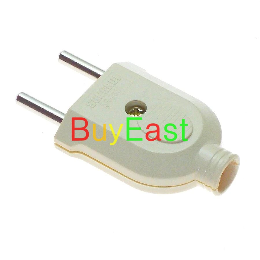 5 x European EU Type C 4mm pin CEE 7/16 DIY Rewireable Power Plug | Обустройство дома