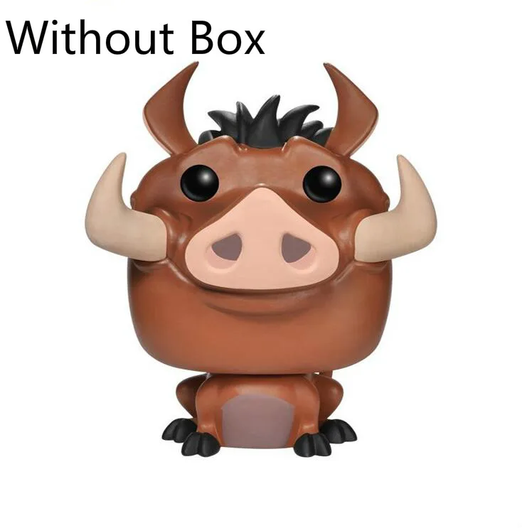 Funko POP аниме мультфильм Король Лев Коллекция Модель игрушки для мальчиков Pumbaa