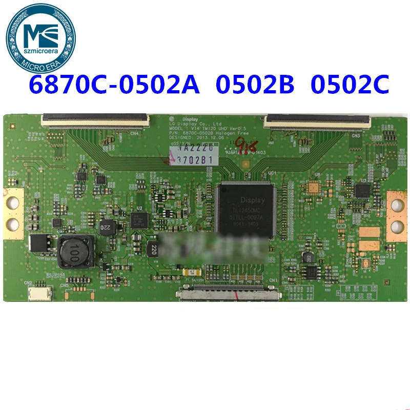 Для LG logic board V14 TM120 UHD VER 0 6 6870C 0502C 0502A 0502B|Запасные части| |