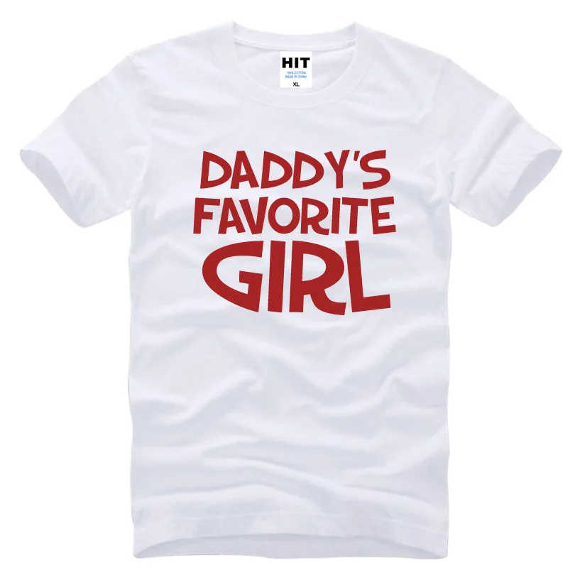 

Daddys Favorite Girl - Fathers Day Gift T Shirt Tshirt Mens Men 2018 New Short Sleeve O Neck Cotton T-shirt Tee