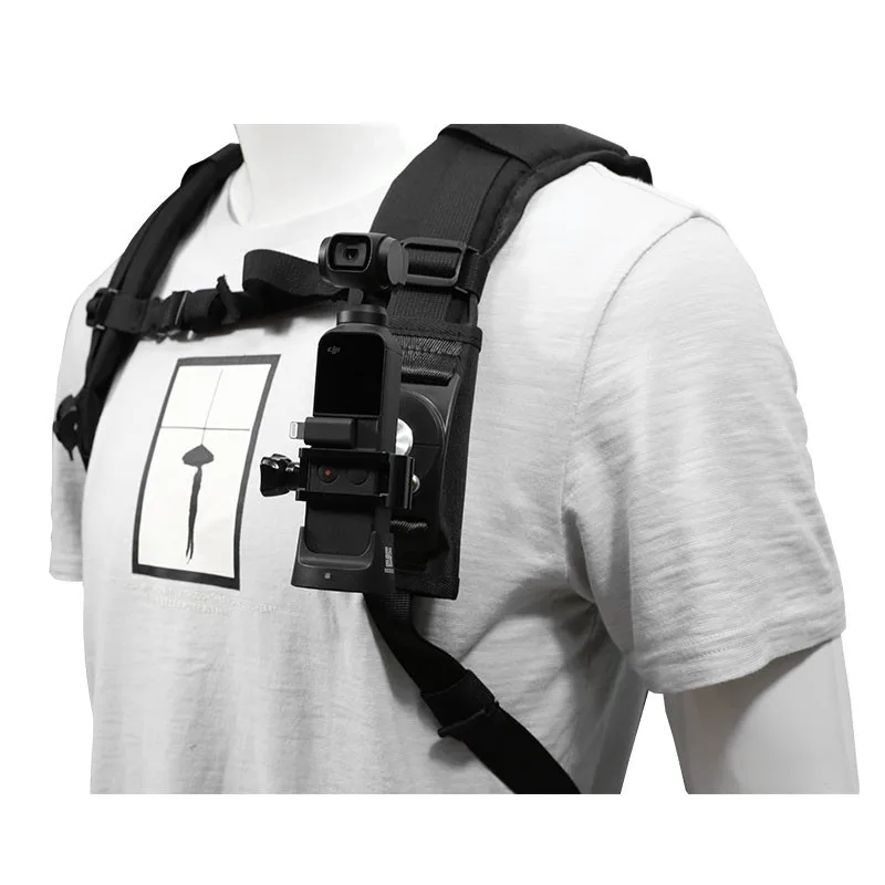 For DJI Osmo Pocket Shoulder Backpack Strap Fixed Holder Stand Adapter for OSMO Handheld Gimbal Camera Accessories Set | Электроника
