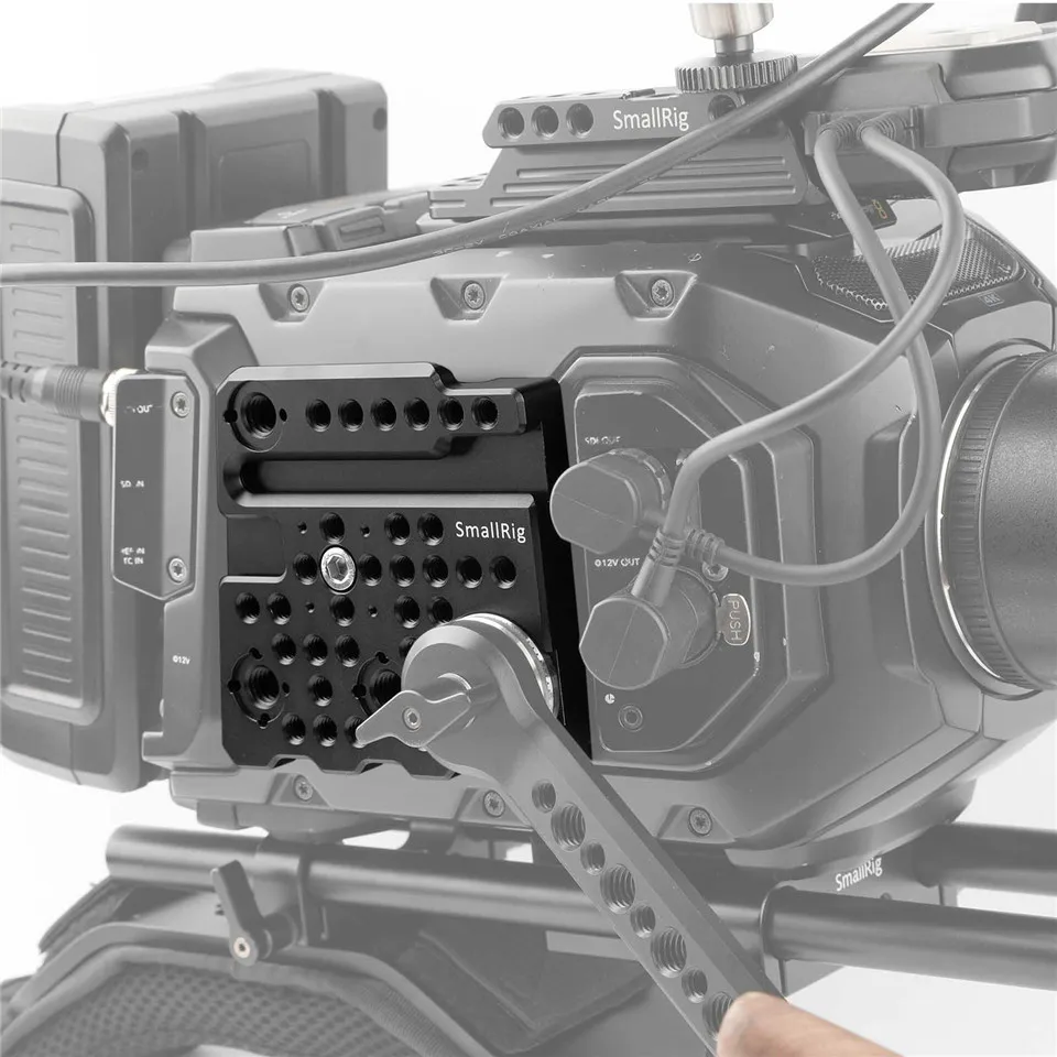 Верхняя пластина SmallRig для установки сыра Blackmagic URSA Mini с двумя креплениями на