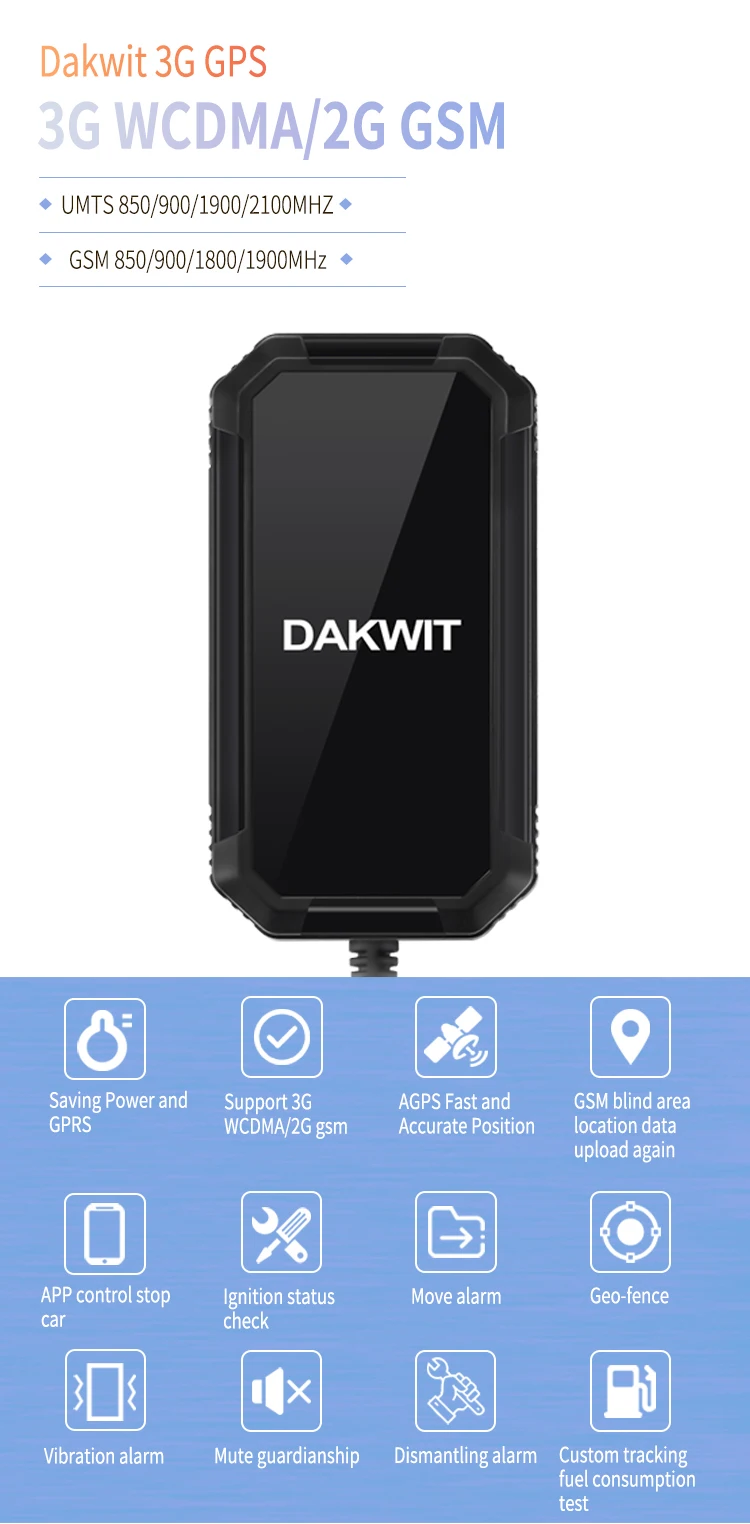 DEAOKE 3g автомобиль/мотоцикл/gps трекер для грузовых автомобилей TK300 мини gps трекер DAKWIT