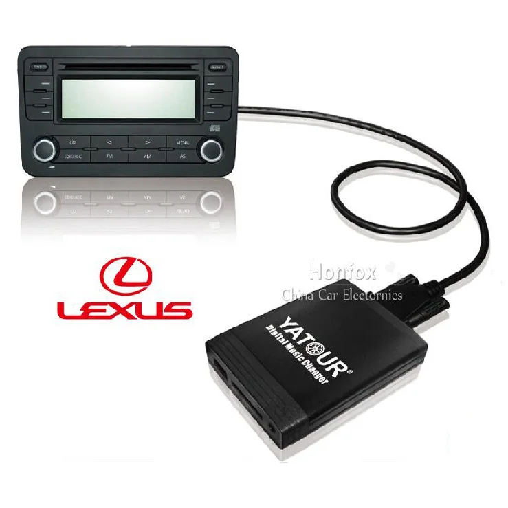 YT M06 Yatour Cd чейнджер ДЛЯ Lexus RX300 1998 2002 USB MP3 SD AUX адаптер Автомобилей - Цена: 4 979,08 руб.