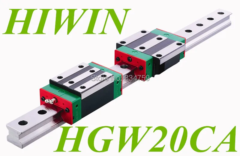 HIWIN HGW20CA рельсовый блок с ЧПУ Запчасти для HGR20 линейные направляющие блок