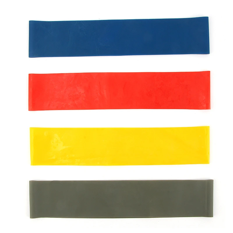 4 уровня Эспандеры пояс на резинке резиновые для тренажерного зала тренировочные