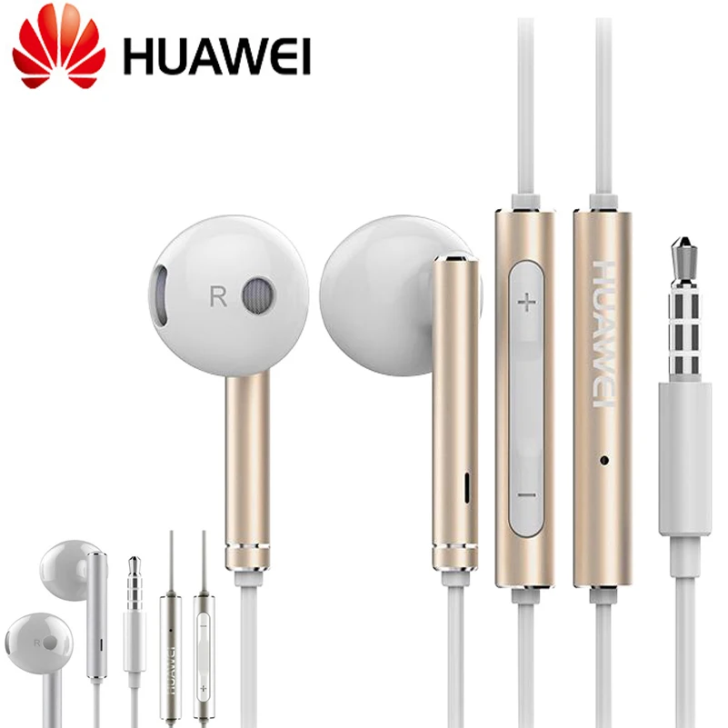 Оригинальные наушники HUAWEI Honor проводные металлические с микрофоном и