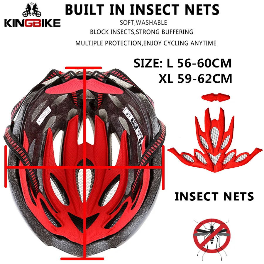 KINGBIKE Новые велосипедные шлемы матовый черный мужской женский велосипедный шлем