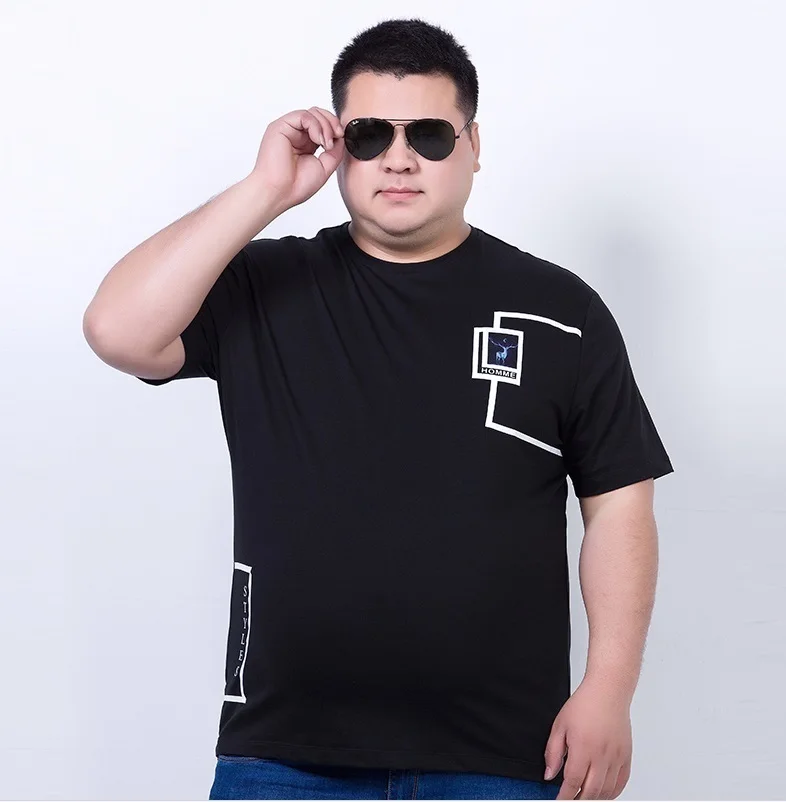 Новый Большие размеры 8XL 7XL 6XL 5XL 4XL Повседневное и удобные хлопок лайкра лето