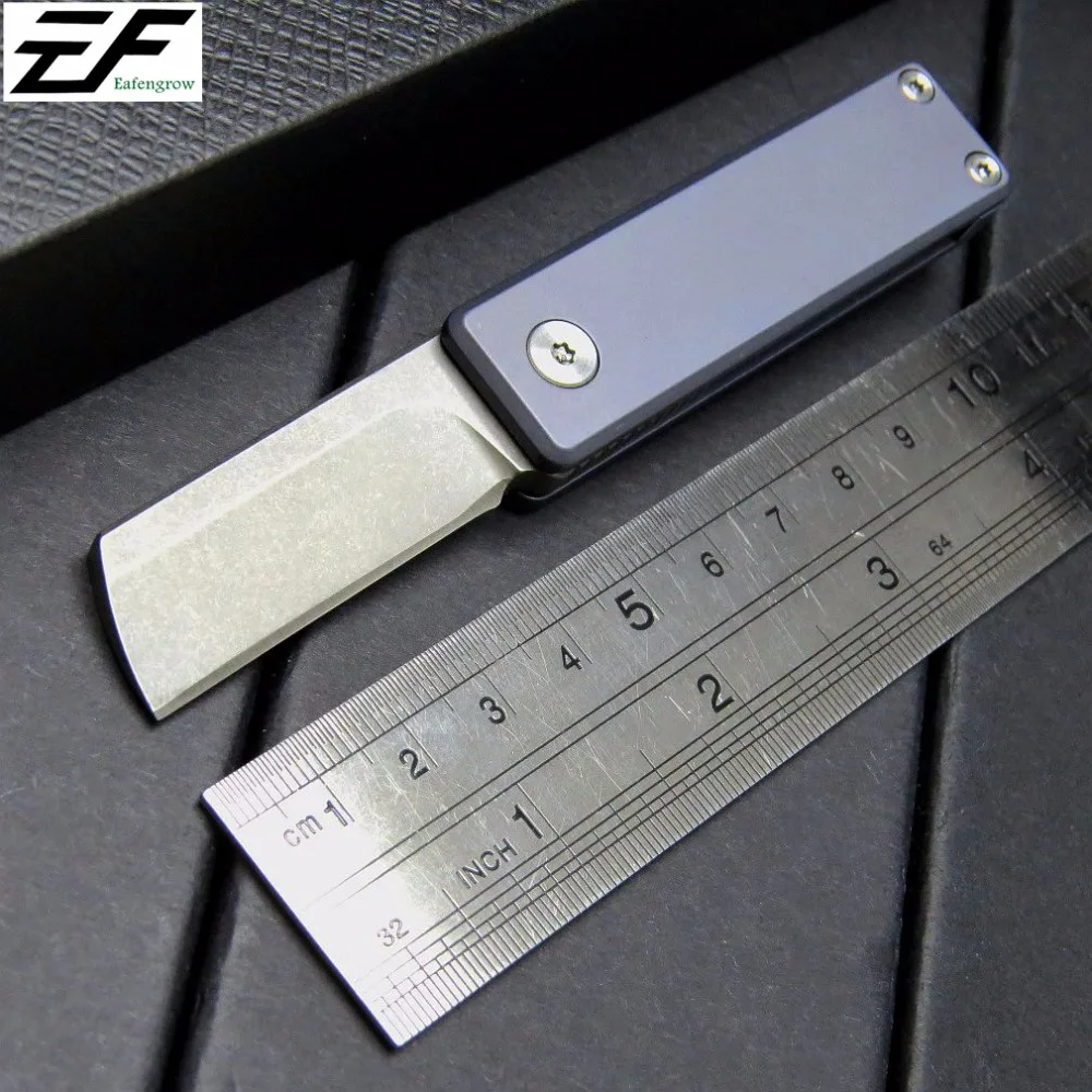 Eafengrow Serge MINI карманный складной Ножи M390 лезвие Титан Сплав Ручка Тактический выживания на открытом воздухе EDC инструмент ножи Новые