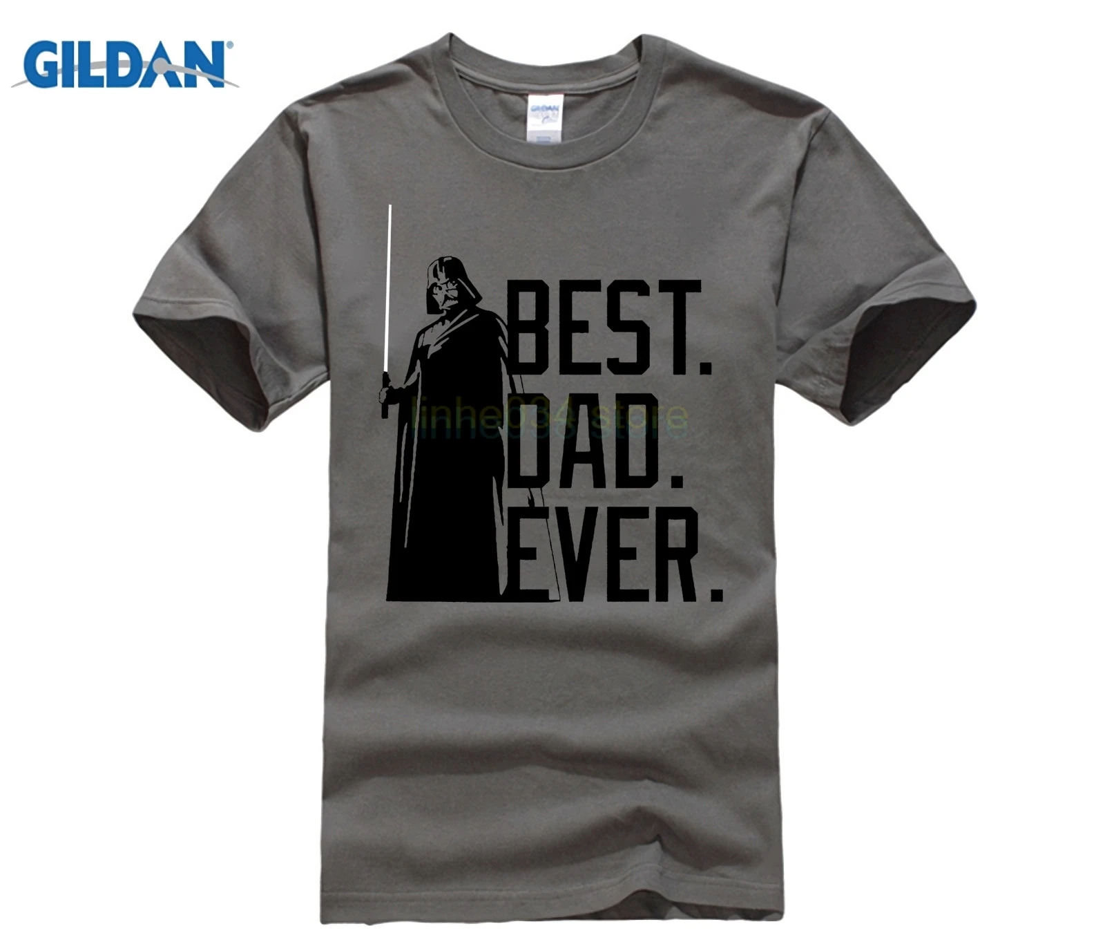 День рождения это оригинальная и уникальная футболка с надписью Best Dad Ever Star