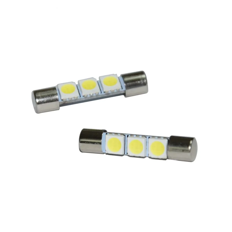 1 шт. автомобильный светодиодный t6 3 28/31 мм 5050 SMD белый 12 в солнцезащитный щиток для