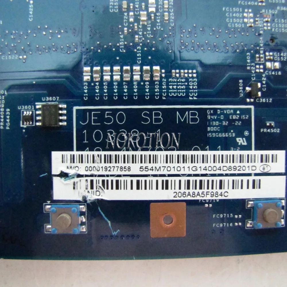 Материнская плата NOKOTION MBRNX01001 MB.RNX01.001 для ноутбука acer aspire 5560 5560G 15 6 '⟝R3 HD 6470M |