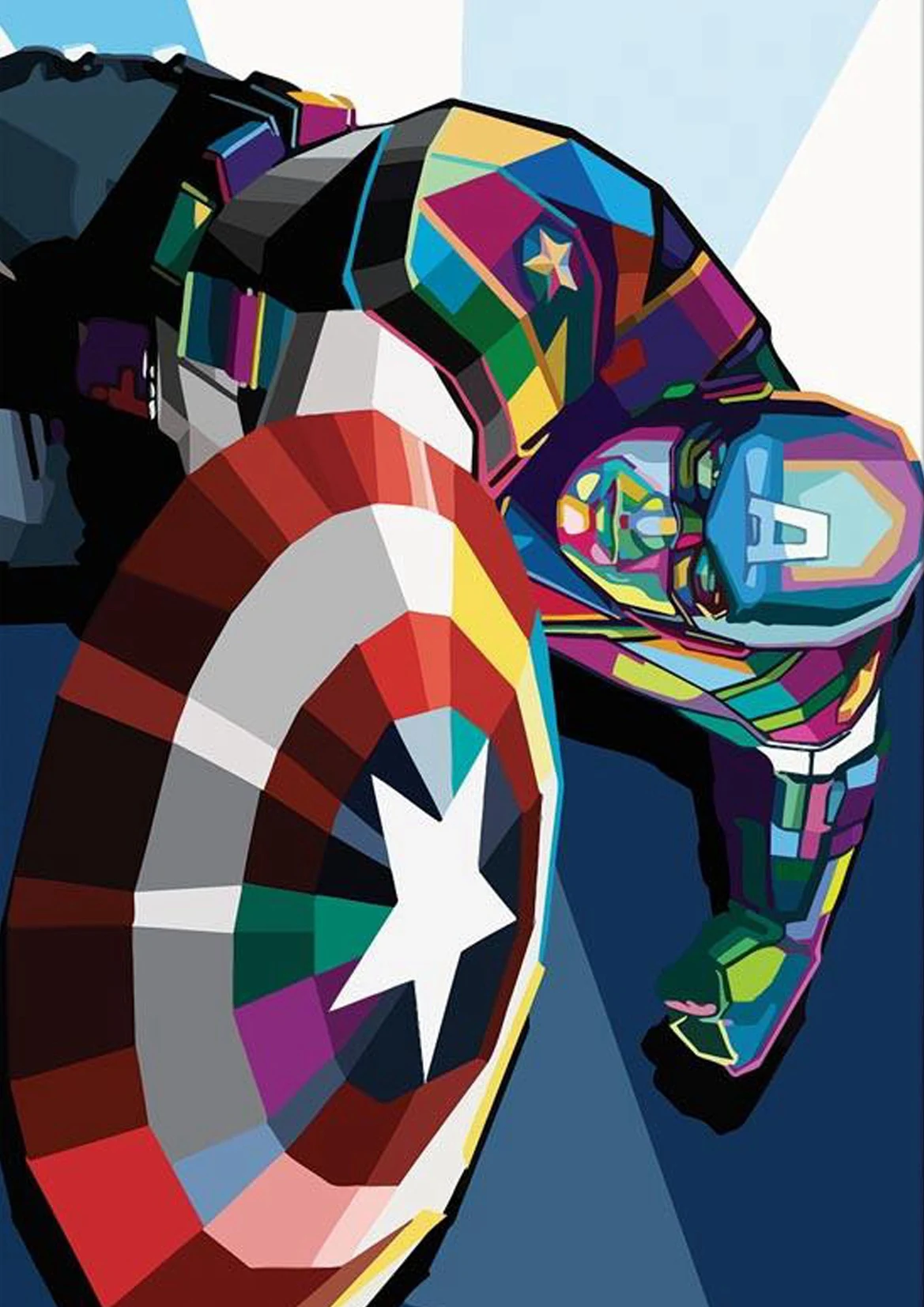 Marvel красочные супер герои винтажные плакаты дома/комнаты настенная декоративная живопись белая бумага печатные покрытые плакаты живопись - Цвет: F028