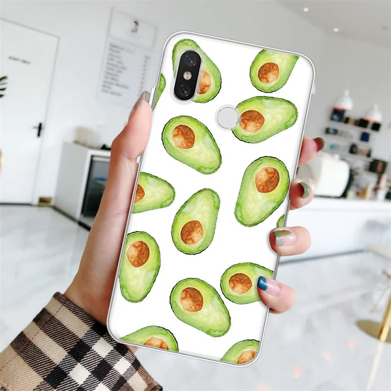 ТПУ милые авокадо принципиально для Coque Xiaomi Redmi 7 8 4X3 S 4A 5 Plus 7A 8A 6A Go S2 K20 Pro Note 4/Note 5 4X 5A 6 7 8 Pro 8T Fundas чехол