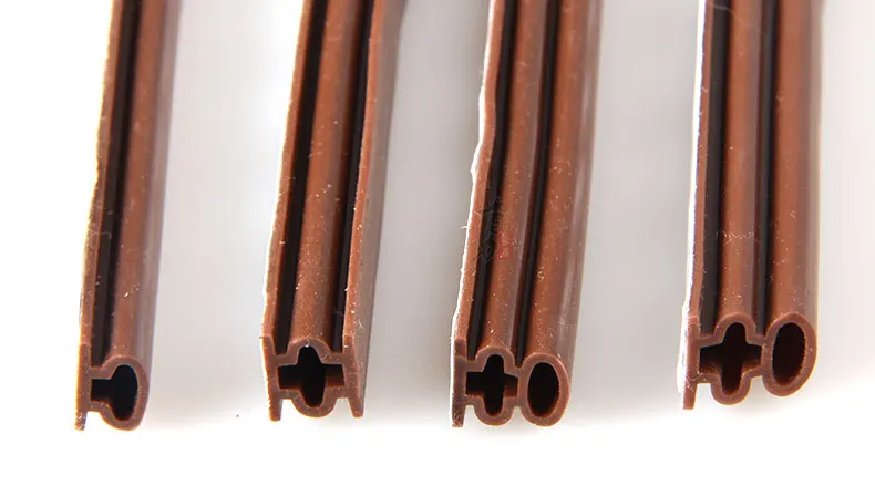 Самоклеящаяся плоская резиновая лента 6 м x 10 мм уплотнительная для дверей и окон