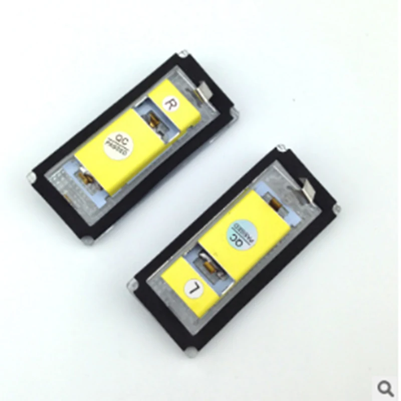 DINGBIAOJI Qook Bianco 18SMD номерной знак Luci lampadine для BMW E46 4D 98 03 автомобильный Стайлинг