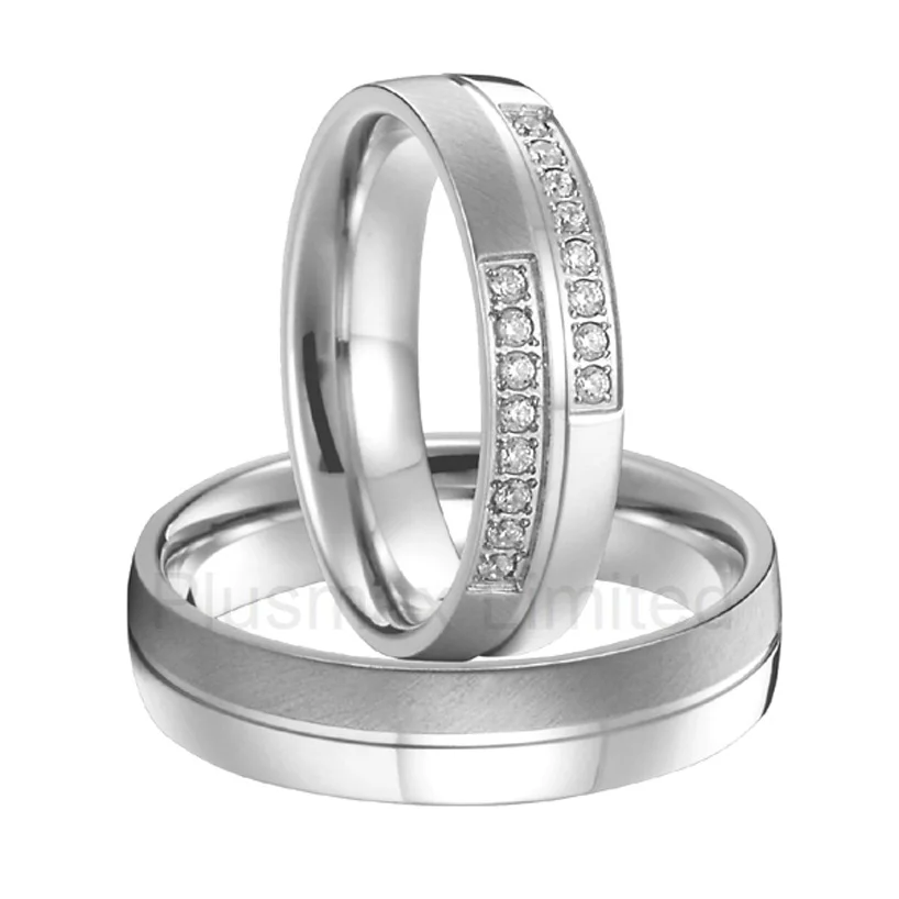 Кольца из титановой стали для свадьбы одна пара влюбленных пар|ring box jewelry|ring