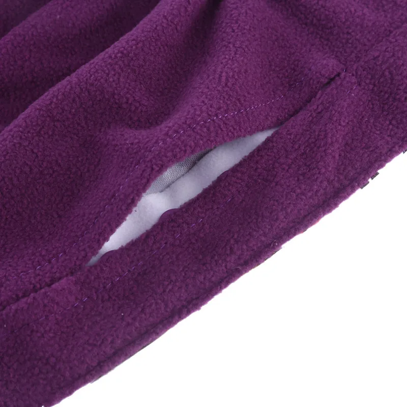 [Simfamily] Новое поступление 1 шт. многоразовые фиолетовый флис ткань пеленки Один