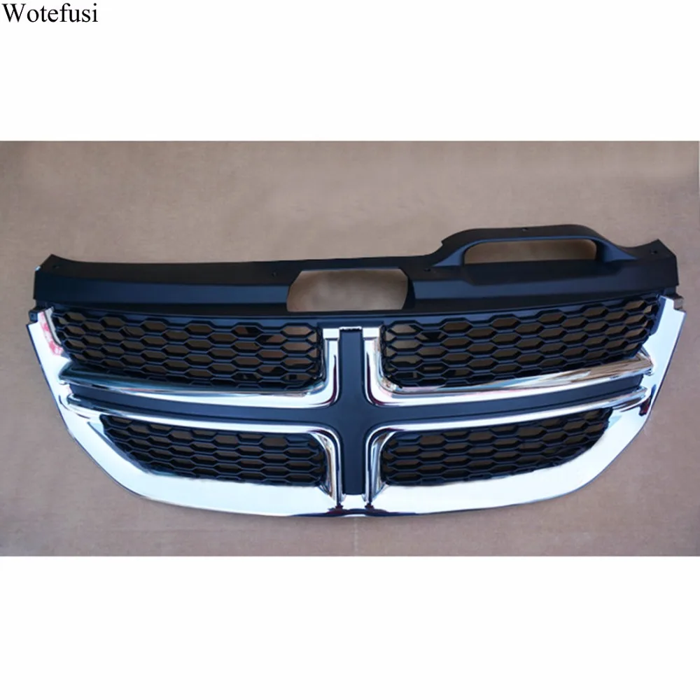 Wotefusi ABS передний Центр решетка сетки Гриль Крышка для Dodge Journey 2011 2012 2013 [QPA378]