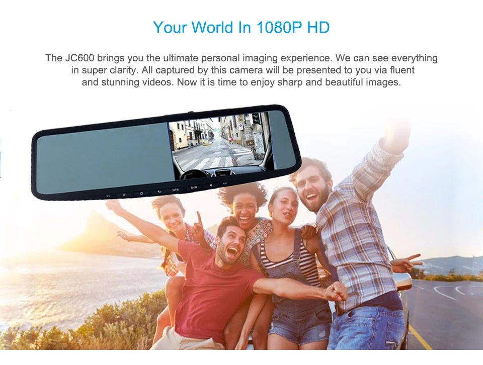 Jimi JC600 3g умный Автомобильный видеорегистратор версия 5 дюймов ips экран с 1000 мАч Автомобильный видеорегистратор Android gps навигационный gps-трекер камера