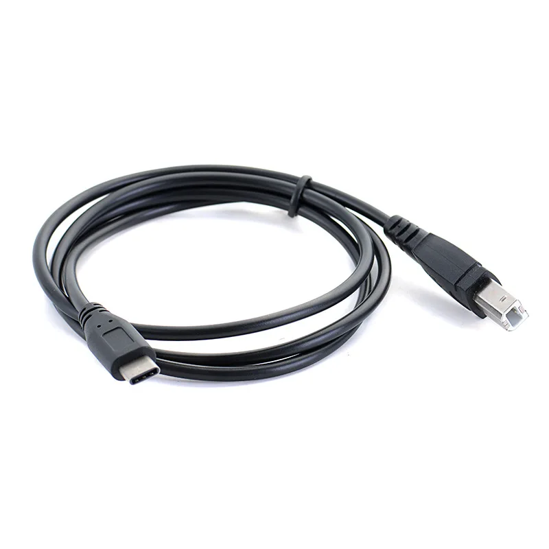 Черный ABDO Type-c connection keyboard cable Android phone OTG connection smart electric piano app data cable for printer cable - Цвет: Черный